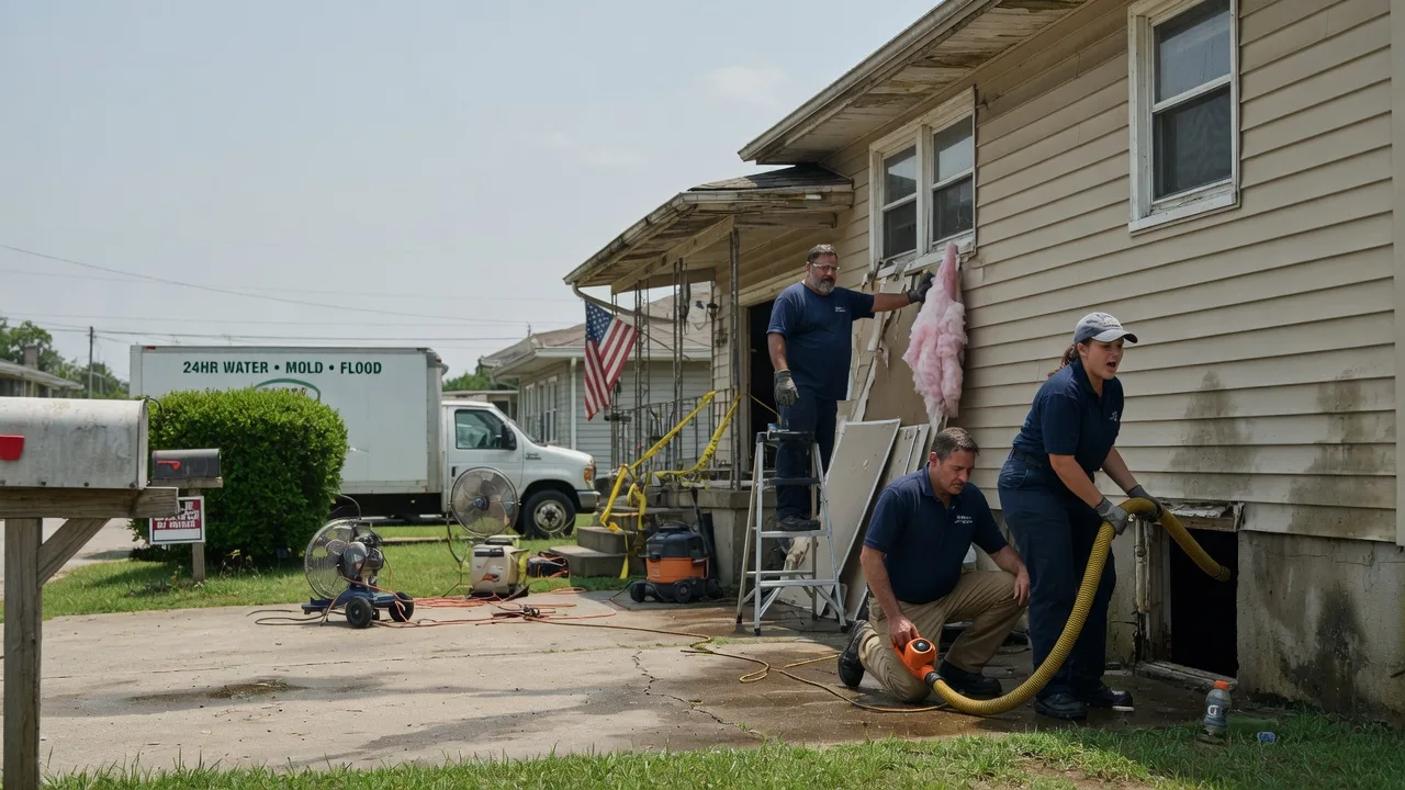 Water Damage Repair in Goree, TX near me